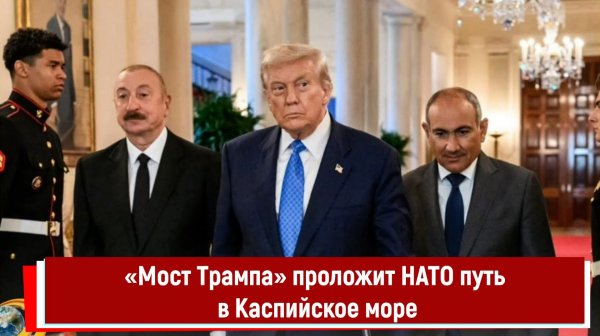 «Мост Трампа» проложит НАТО путь в Каспийское море