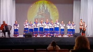 Ансамбль" Журавушка" средняя группа "Ой сад во дворе"