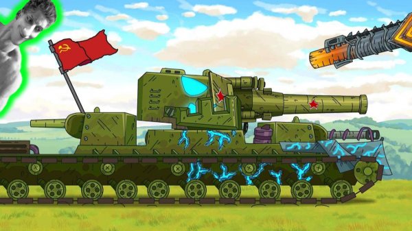 Советский КВ-6 вернулся домой? Левиафан в шоке - Реакция на Геранд - Мультики про Танки Gerand ! ?
