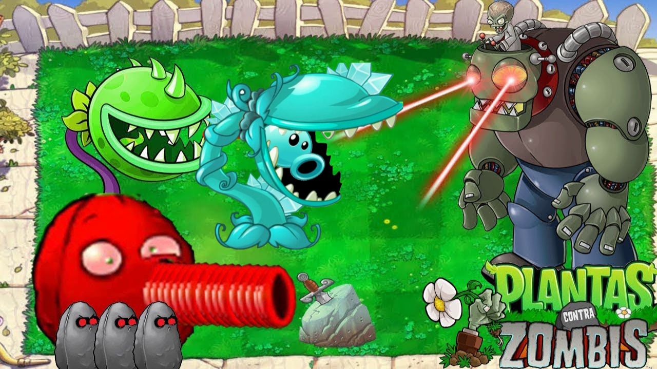 Зомби против растений! Plants vs Zombies ПвЗ PvZ Растения против Зомби смотреть онлайн