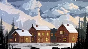 ❄️ Тихий снегопад и хруст снега | Зимний эмбиент для глубокого сна