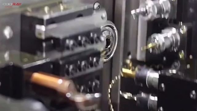 Швейцарский автоматический токарный станок с ЧПУ многостанционный токарно смотреть онлайн