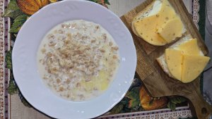 Каша 3 злака на молоке 🍚 Рубрика Готовим дома 👩🍳 Мукбанг 🍽