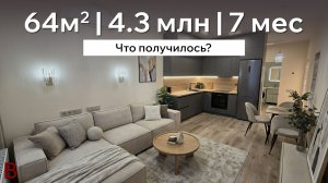 Что получилось после ремонта в Коммунарке на Прокшинском? Обзор ремонта в квартире 64м2