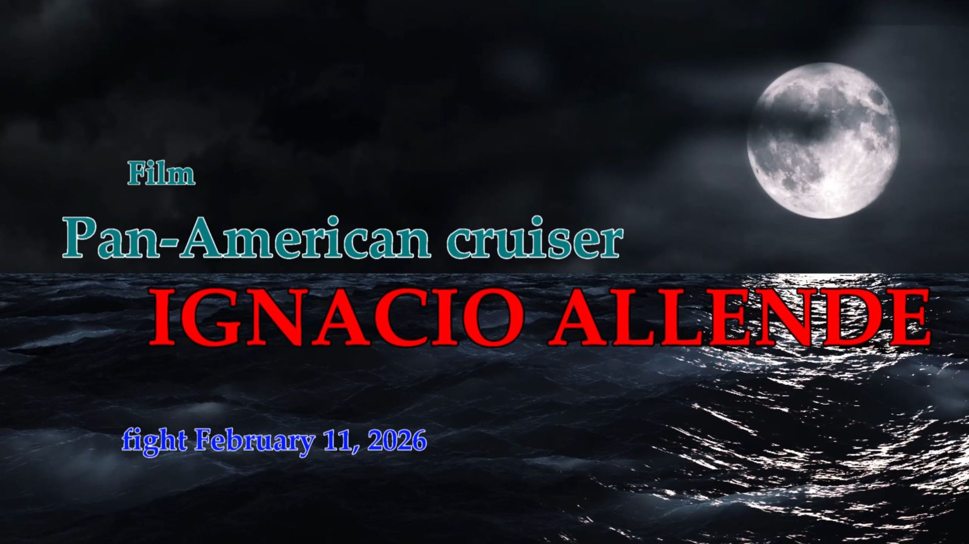 The Pan-American cruiser IGNACIO ALLENDE in an Asymmetrical battle смотреть онлайн