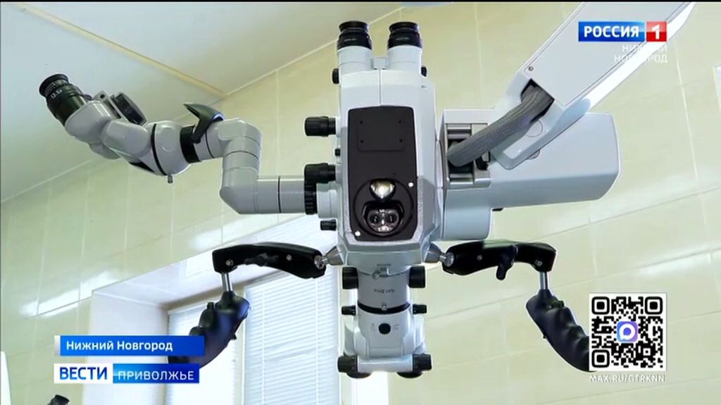 Инновационный микроскоп появился в нейрохирургическом отделении областной больницы имени Семашко смотреть онлайн