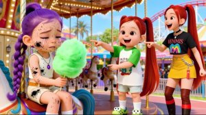 Спасаем малышку Руми в сломанном парке аттракционов. Охотники на демонов.