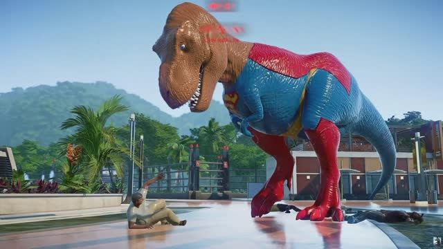 Динозавры. Мутанты Динозавры. Битва Динозавров. Акула. Тиранозавр. смотреть онлайн