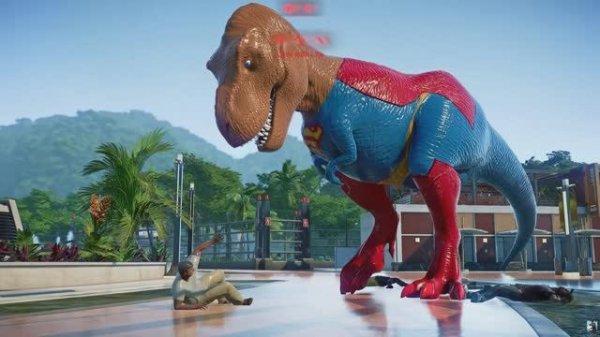 Динозавры. Мутанты Динозавры. Битва Динозавров. Акула. Тиранозавр.