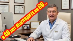 В 40 ЛЕТ ВЫГЛЯДИТЕ НА 60? Вы ЧТО-ТО делаете не так
