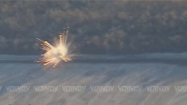 Поражение барражирующим боеприпасом «Ланцет» САУ Цезарь 💥