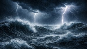 Шторм ~ Дождь ~ Океан ~ Море ~ Молния ~ Гроза в океане ~ Storm ~ Rain ~ Ocean ~ Sea ~ Lightning ~