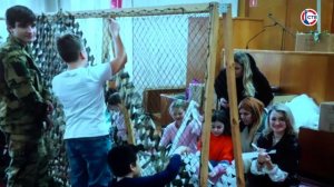 В школе № 6 открылась экспозиция, посвящённая современным защитникам Родины