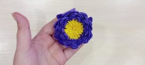 Астра своими руками. МК астра из фоамирана