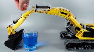 Строим гидравлический экскаватор Lego, Building a Hydraulic Lego Excavator