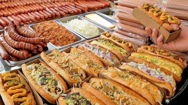 корейская уличная еда по-американски