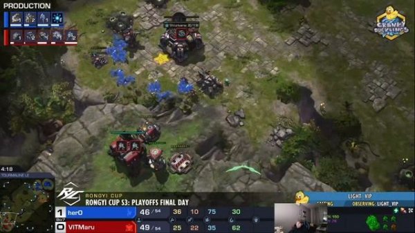 Maru vs herO Rongyi Cup S3 game 2 Final Финал