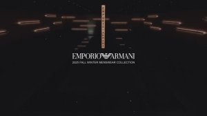 Показ мужской коллекции Emporio Armani осень-зима 2025-2026