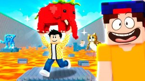 Я СПАС от ЛАВЫ ВСЕХ БРЕЙНРОТОВ в РОБЛОКС