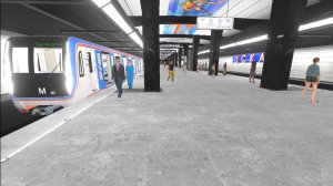 Metro simuliator  Свободный режим ! Набрали больше 20000 очков !