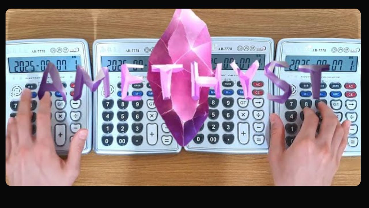 Geometry Dash - Amethyst Calculator Cover смотреть онлайн