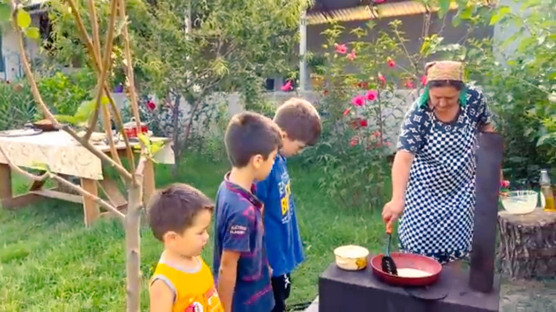 Запеченная рыба Азербайджанская Кухня Деревенская Кухня Рецепты смотреть онлайн