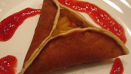 Катаеф с яблоками