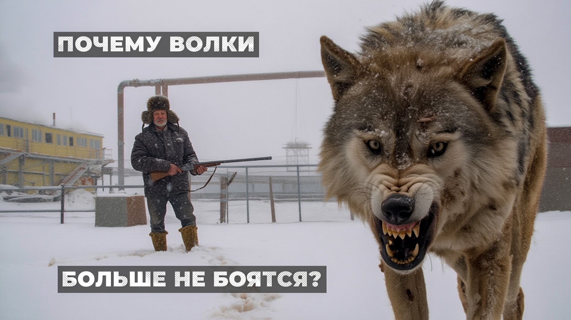 Волки выходят к людям: почему они перестали бояться и что делать при встрече смотреть онлайн