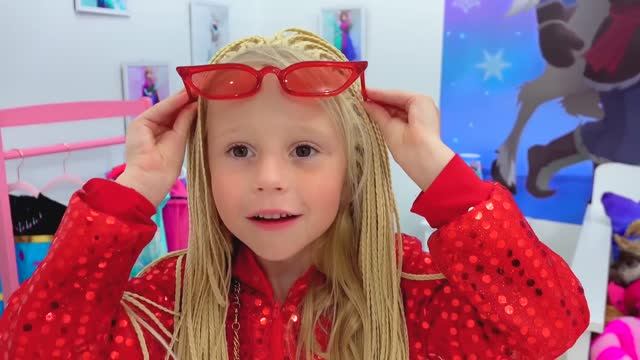 Настя наряжается как кукла смотреть онлайн