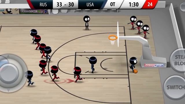 Sticman Basketball 2017.HD, 60 Fps And Ultra Graphics.