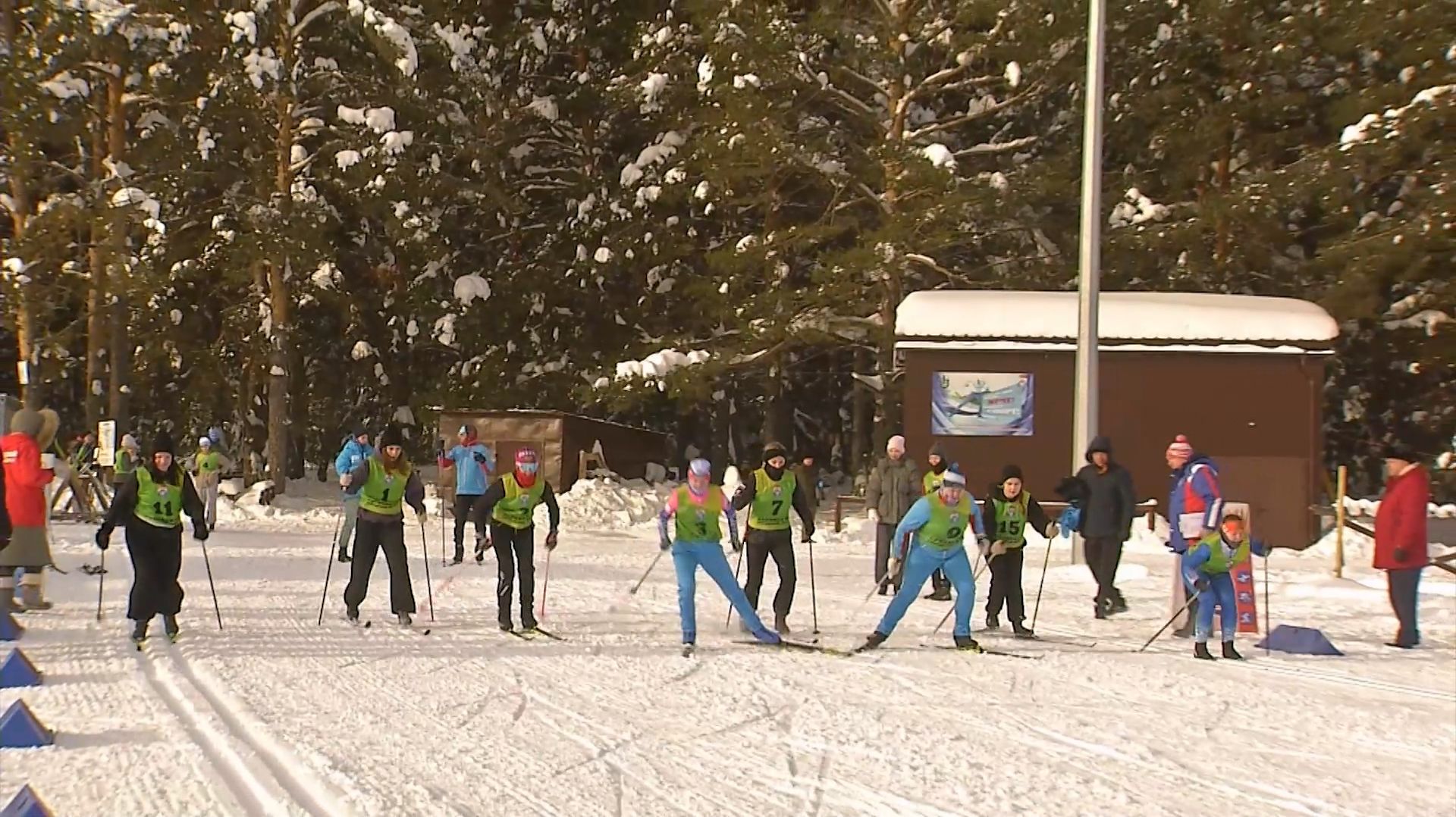 «Лыжне России — 2026»: на лыжи встали студенты смотреть онлайн