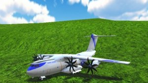 я сделал нечто в Turboprop flight simulator!