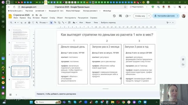 Эфир по стратегиям в бизнесе