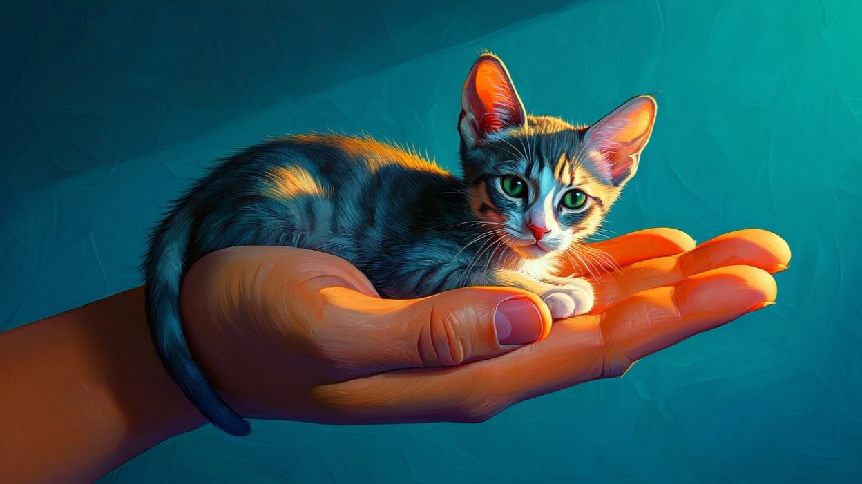 Самая маленькая кошка в мире: Чудо науки или сказка? смотреть онлайн