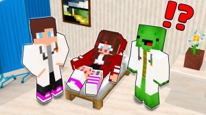 Сестра Джей Джей Заболела?! Майнкрафт Мультик