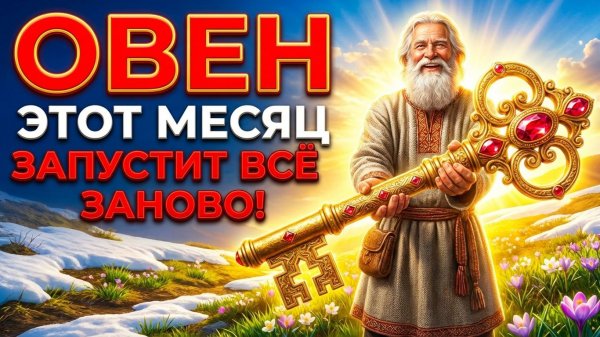 ОВЕН,  МАРТ 2026: МЕСЯЦ, КОГДА ВЫ ПОЛУЧИТЕ КЛЮЧИ ОТ НОВОЙ ЖИЗНИ.