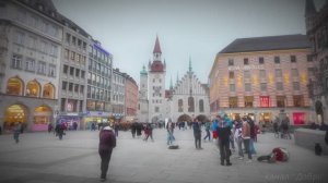 МЮНХЕН 🇩🇪 Это лучшая пешая экскурсия по городу в формате 4K в Германии