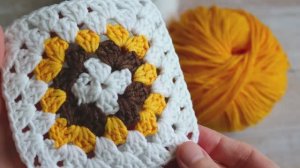 Нашла самый простой вариант вязания мотивов крючком. Теперь вяжу только так