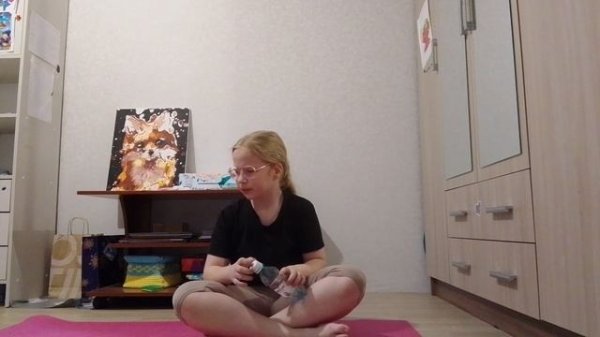 занимаемся вместе. - 100 каллорий