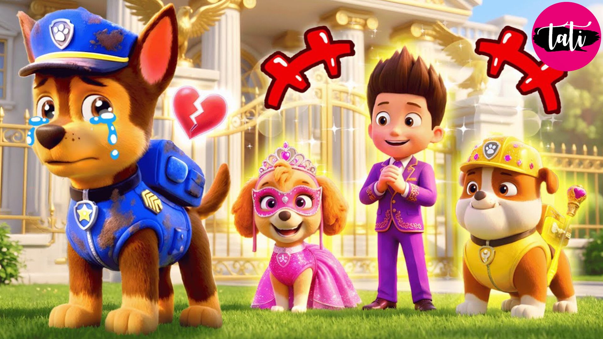 Щенячий патруль и Маршалл. Залипательное видео. Мультфильм для детей и малышей. Анимация 213 смотреть онлайн