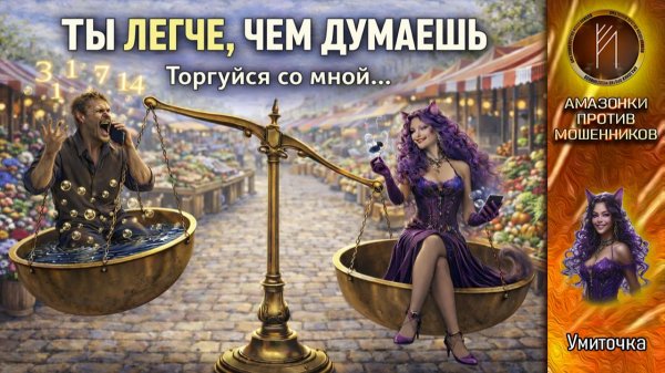УМИТОЧКА / Что тяжелее на весах - паника или спокойствие? ТЕЛЕФОННОЕ МОШЕННИЧЕСТВО