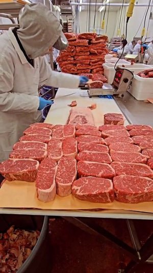 Разделка мяса.ювелир😁