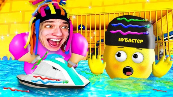 СБЕГИ ОТ КИТАЙКИ НАВОДНЕНИЕ В ТЮРЬМЕ в ROBLOX!