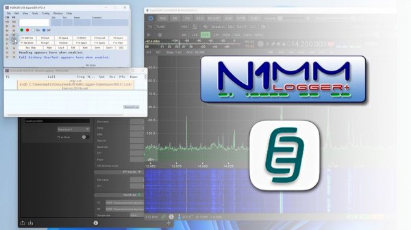 Настройка ExpertSDR3 + N1MM