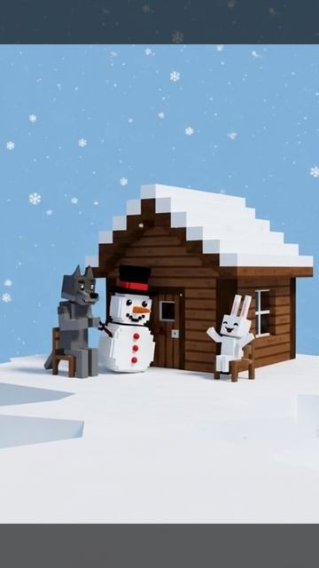 Снеговик в Роблокс смотреть онлайн