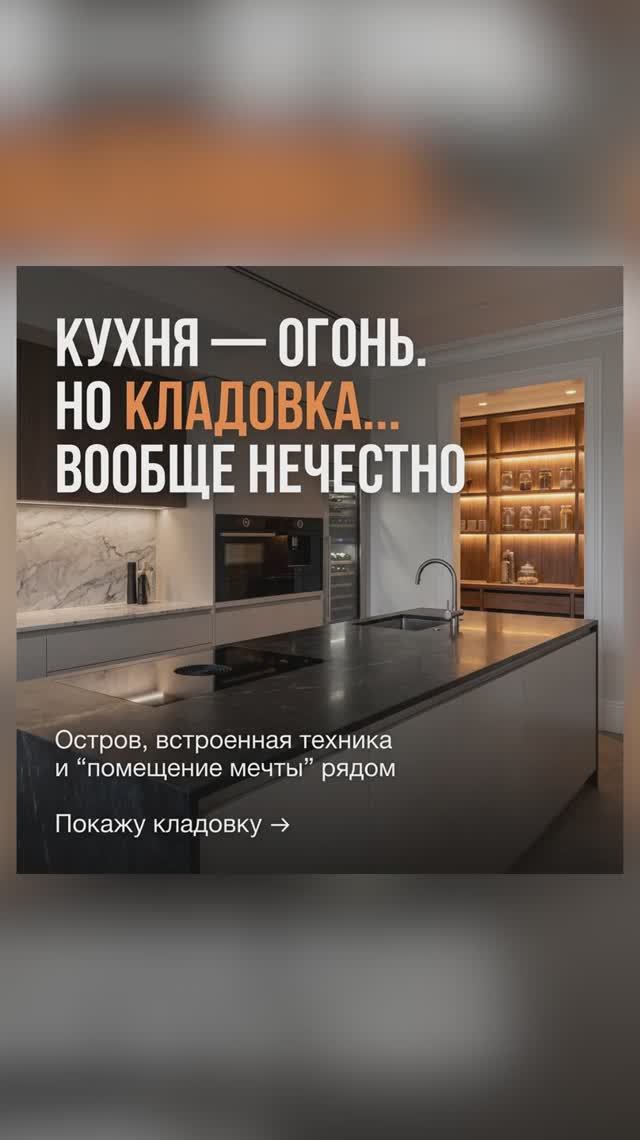 Показываю кухню и обеденную зону — место, которое в загородном доме отвечает за ежедневный комфорт смотреть онлайн