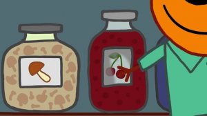 Котята ищут банку малинового варенья.