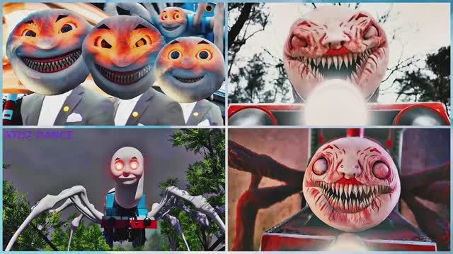 ПАРОВОЗИК ТОМАС VS ЧУ‑ЧУ ЧАРЛЬЗ! МУЛЬТИКИ: рельсовый баттл под «COFFIN DANCE»! Кто станцует круче? смотреть онлайн