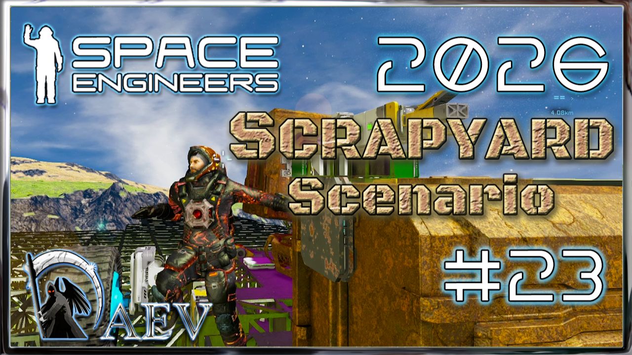Space Engineers🪐 №23 Scrapyard 2026 🚧Сценарий Свалка! Нашел!😎 смотреть онлайн