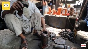 Потрясающий ремонт 30-тонного гидравлического домкрата